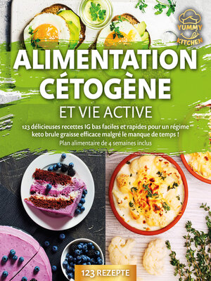 cover image of Alimentation cétogène et vie active
